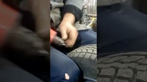 Ремонт шипов на зимней резине