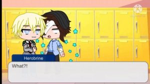 /⚡Herobrine meets Mha⚡/Bhna/1/? /Gacha club/! MY AU! /:)