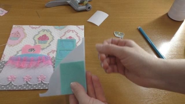 #мастеркласс/Шьем развивающую книжку- Замок для принцессы/Часть5 - Столовая