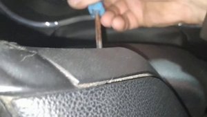как снять руль киа серато.