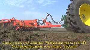 Джон Дир 8335R на Мишлене c Вадерштат ТопДаун . JOHN DEERE with 8335R VADERSTAD TopDown. Michelin