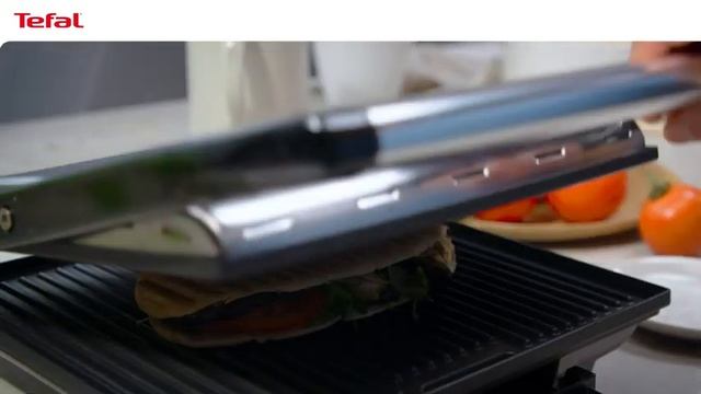 Tefal Kontaktgrill Inicio Adjust GC242D смотреть онлайн