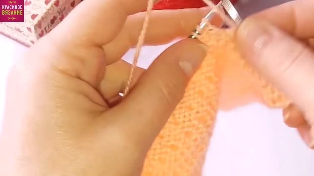 Плотный узор со снятыми петлями Узор для пальто или кардигана. Видео урок вязания узора смотреть онлайн