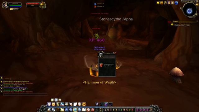 Quest 621: The Rock Flayer Matriarch (WoW, human, paladin)
