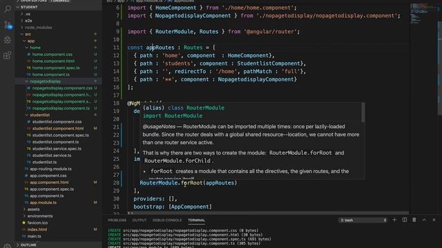 25.Angular 8 Tutorials - Angular Routing