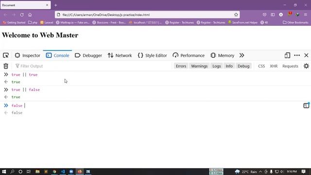 JavaScript Bangla tutorial : JavaScript Logical Operators