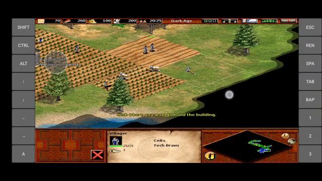 Age of empires 2 on Android using exagear windows emulator смотреть онлайн