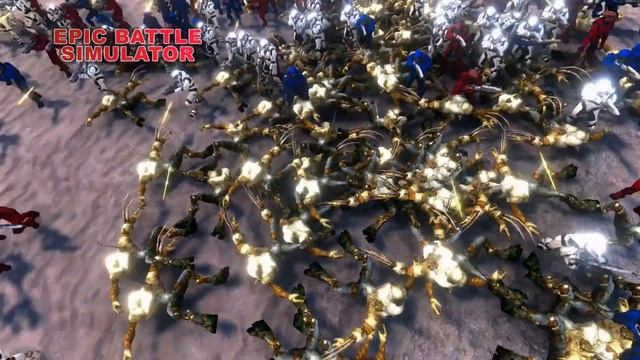 HALO UNSC SPARTANS vs THE FLOOD UEBS - Ultimate Epic Battle Simulator Mod Units Battle it out ! смотреть онлайн