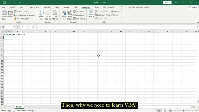 Excel VBA Chapter 2: Understanding Macros vs VBA, Variables & Data Types