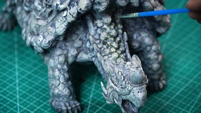 How to make a GAMERA and Zen Island Diorama / Polymer Clay / Epoxy Resin смотреть онлайн