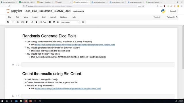 Python: Dice Roll Simulation смотреть онлайн