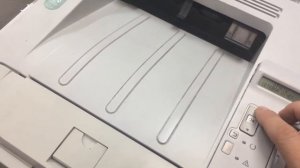 HP P2055dn термоузел(печка) не пропекает по середине