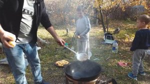 КАЗАН КЕБАБ в казане на природе! Средняя Азия.