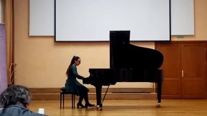 Вера Огай, 13 лет (фортепиано). Выступление 01.11.2022 г.