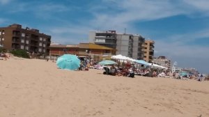 MUST SEE - Badalona Beach ☀️ Spain Barcelona 4K 2023 Walking Tour beach walk