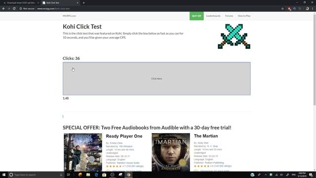 30 CPS+ Autoclicker Using AHK | Undetectable |