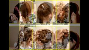 красивые прически для детей в школу/beautiful hairstyles for kids in school