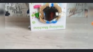 Стиральная машина против кирпич
