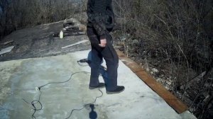 Как выровнять крышу, отлив  часть #3