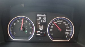 Разгон honda crv 3, от 0 до 100. 2,4 литра акпп
