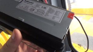 Установка магнитолы в экскаватор