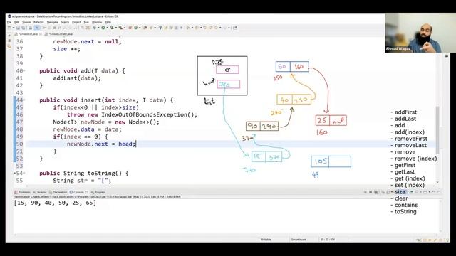 Linked List Implementation in Java