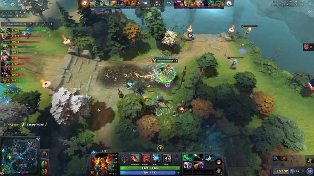 Virtus.pro vs Team Spirit (0-1) ТОП-4 инта смотреть онлайн