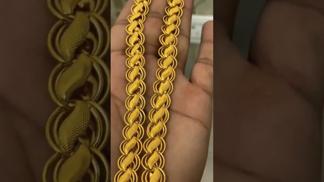 GOLD LOTUS CHAIN NEW DESIGN 30.GM HALL MARKING  #goldchain #gold #youtubeshort #subscribe #like 💯💯💯