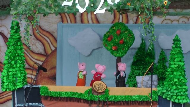 "Три поросенка" (кукольный театр "Машины сказки", рук. Мария Федюшкина) смотреть онлайн