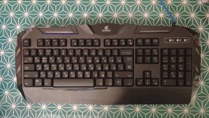 клавиатура с подсветкой defender WEREWOLF GK-120DL.обзор