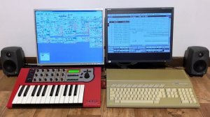 Visage Fade To Grey synth cover Clavia Nord Modular G1 Atari ST Steinberg Cubase