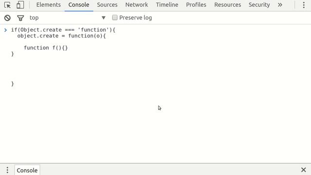 Understanding javascript object.Create()