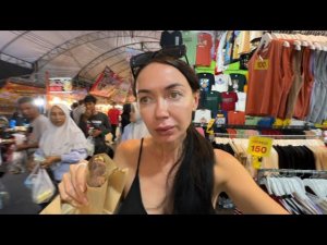 Мега-Тайский рынок 1000 ВСЕГО: еда, одежда и животные И КРУТОЙ ХОСТЕЛ краби ТАИЛАНД 2024