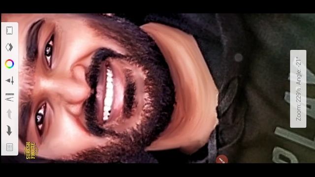 How to do Digital oil Smudge Painting using Autodesk Sketch book | Full length | Hair |  face