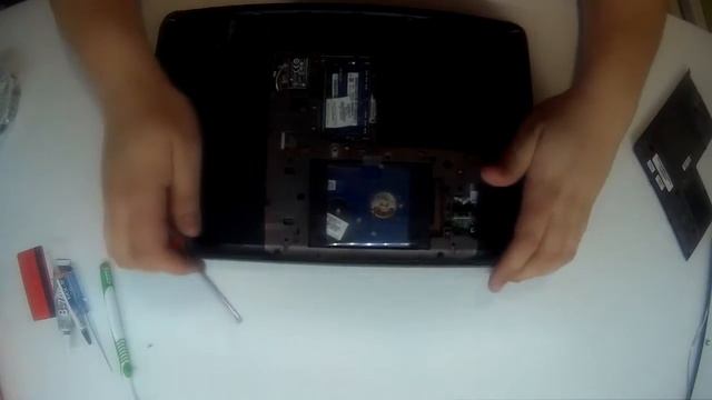 Разбор и чистка ноутбука HP pavilion g6 2137sr смотреть онлайн