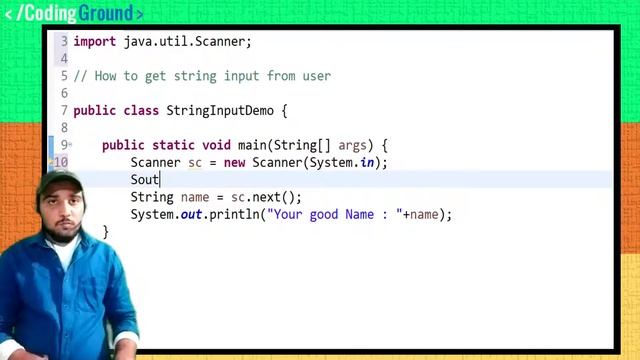 String input in Java | Scanner nextline |  nextLine method in Java