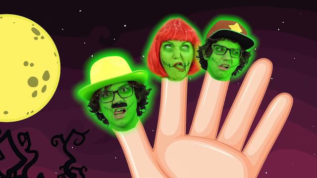 Zombie Finger Family | Happy Halloween song for kids - Hey Dana Kids songs and Nursery Rhymes смотреть онлайн
