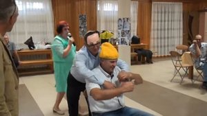 На встрече выпускников 5