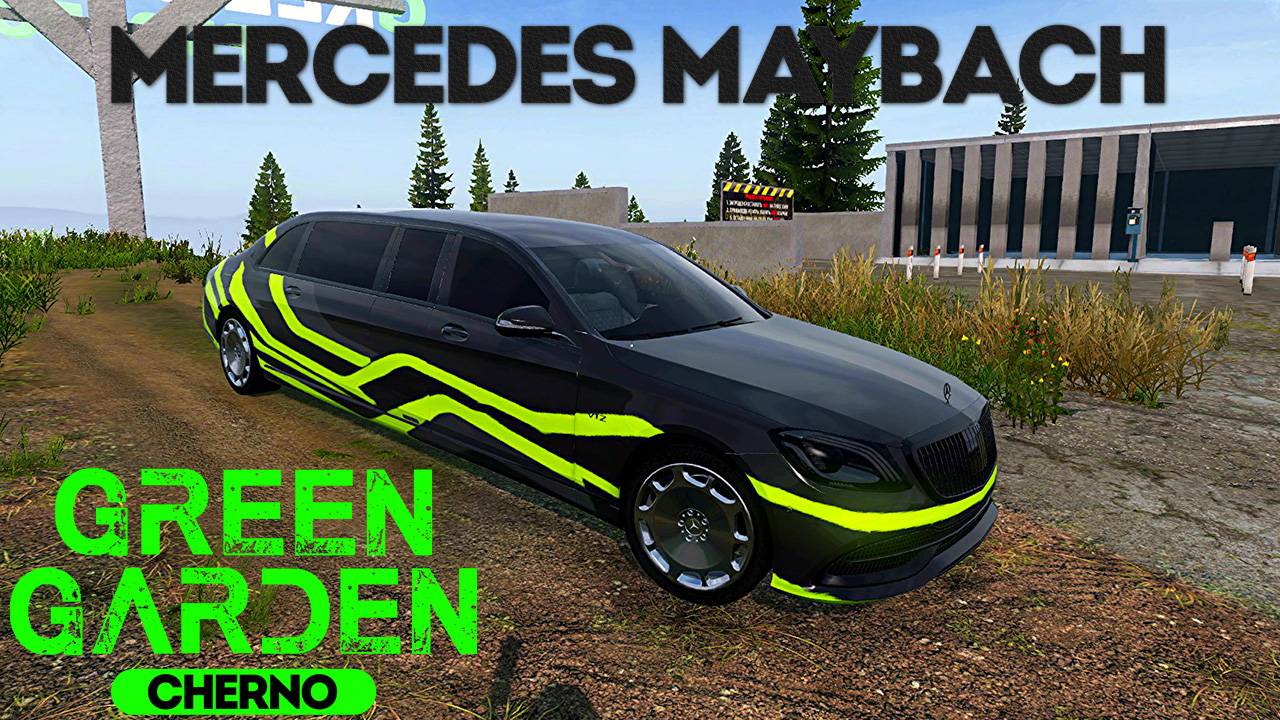 Mercedes Maybach s650 Pullman Green Garden CHERNO