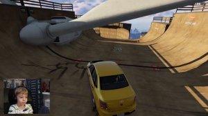 GTA 5 - Полоса препятствий на Русских тачках!