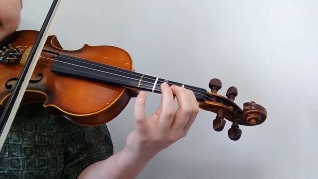 Violin  b minor Scale and Arpeggio - 1 Octave