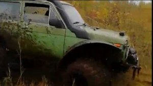 Нива на колёсных редукторах Воин 4х4 и шинах Авторос Заказ №063 2018