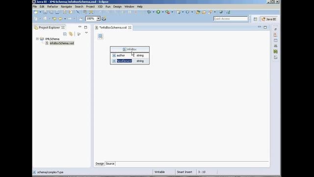 Create XML Schema with Eclipse IDE - Part 1