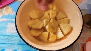 Самая вкусная вареная картошка с зеленым луком
