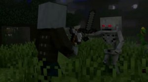 VINDICATOR vs SKELETON [PVP] (Minecraft Animation)