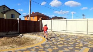 Трактор Бульдозер Приехал на помощь Бетоновозу Bruder. Алекс и машинки