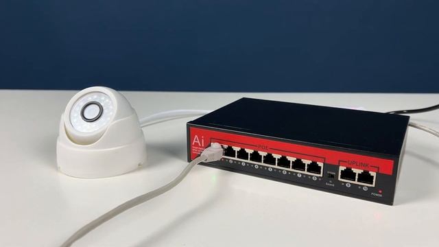 Сетевые коммутаторы PS-link на 4 и 8 PoE портов смотреть онлайн
