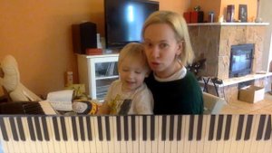 Урок фортепиано для детей 3-5 лет: песенка до-ре-ми