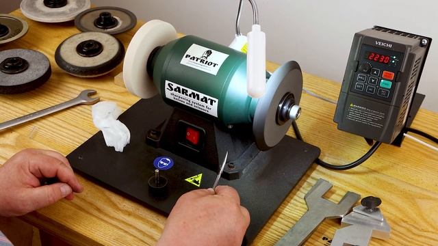 Заточка маникюрных ножниц на станке SARMAT TURBO BEAUTY  #sharpeningpatriot #заточканожей