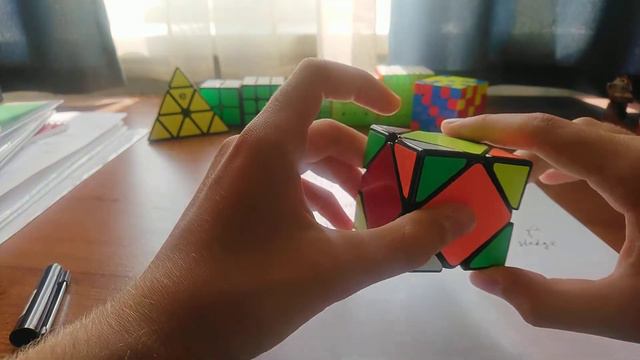 Skewb Blindfolded Tutorial #1 [Как собрать центры] смотреть онлайн